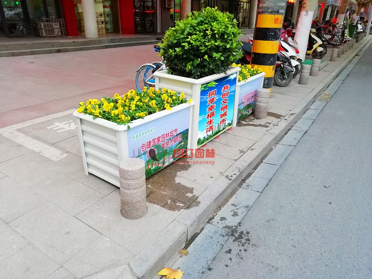 朗汀園林鋁合金花箱進(jìn)駐阜陽(yáng)