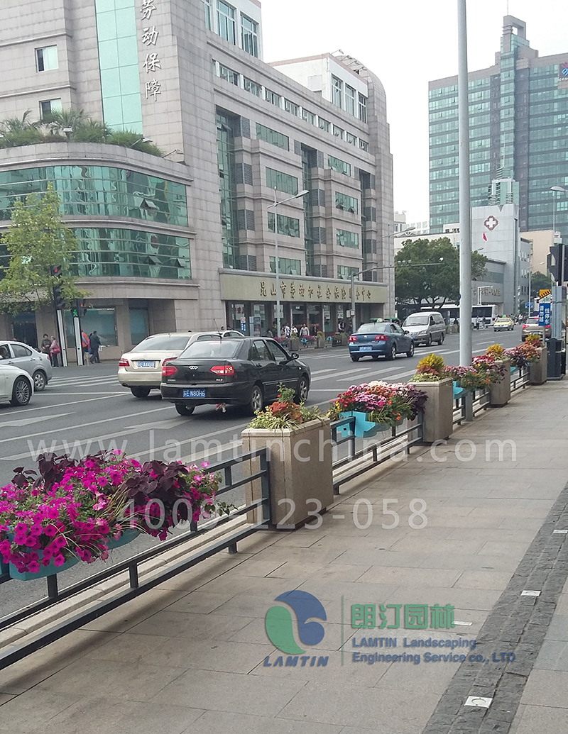 護(hù)欄綠化 護(hù)欄綠化